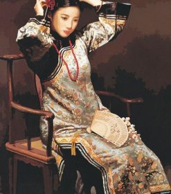 Traditional Chinese Woman Art Paint By Numbers