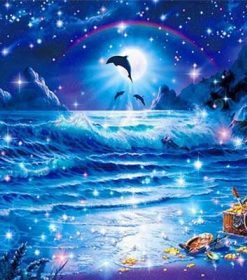 Ocean Wave Seascape Paint By Numbers