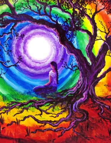 Tree of Life Roots Meditation Paint By Numbers