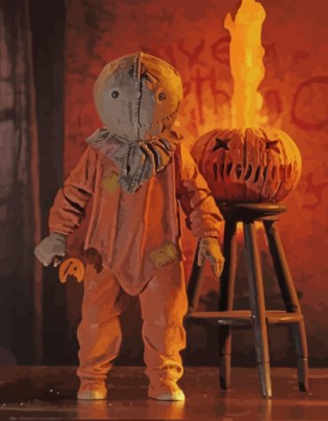 Trick r Treat Halloween Paint By Numbers