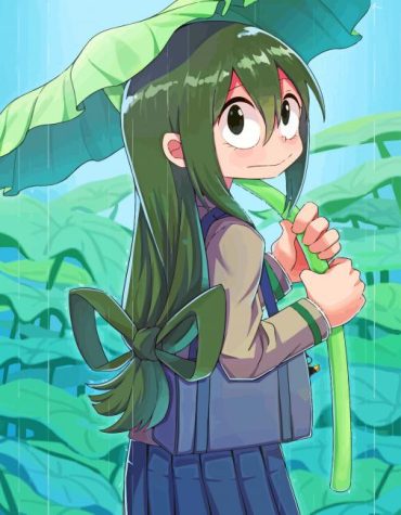 Tsuyu Asui My Hero Academia Paint By Numbers