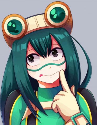 Tsuyu Asui My Hero Academia Paint By Numbers