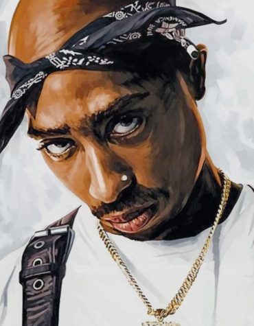 Tupac Shakur Iconic Singers Paint By Numbers