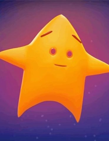 Twinkle Star Cartoon Paint By Numbers