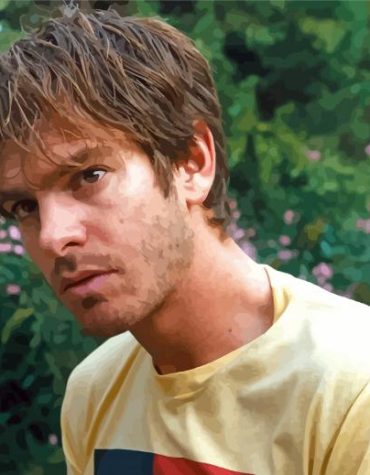 Under The Silver Lake Movie Actors Paint By Numbers