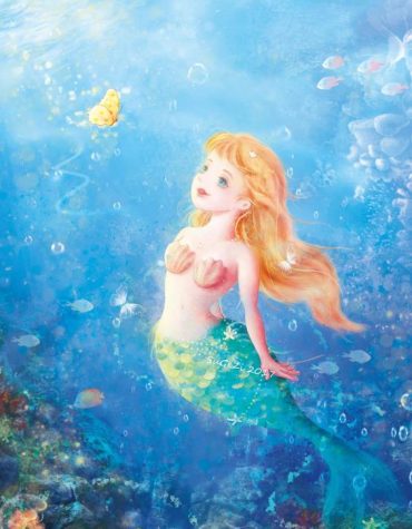 Cartoon Mermaid Animation Paint By Numbers