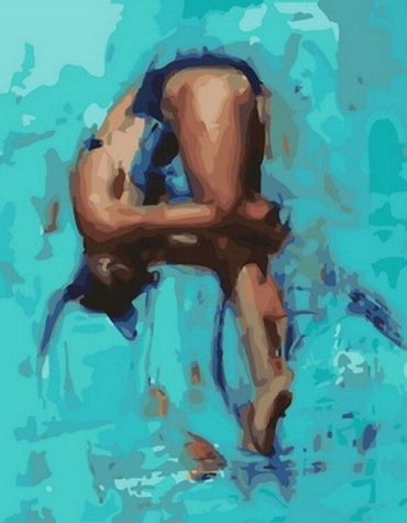 Ultimate Swimming Girl Paint By Numbers