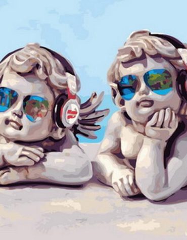 Angels in Couture Paint By Numbers