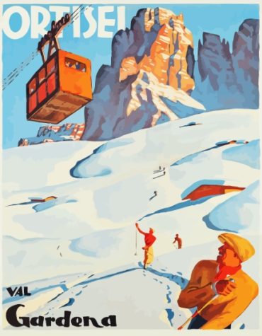 Val Gardena Winter Landscapes Paint By Numbers