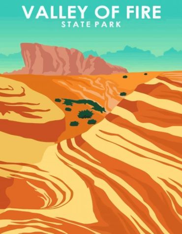 Valley of Fire Nevada Landscapes Paint By Numbers