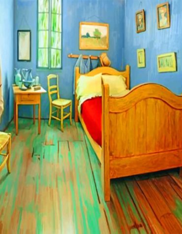 Vincent van Gogh Bedroom Paint By Numbers