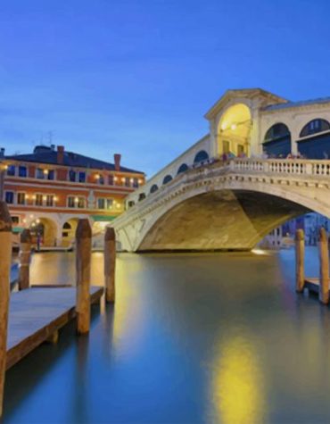 Venice Rialto Bridge Paint By Numbers