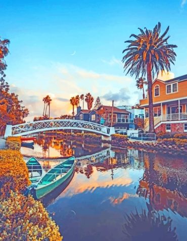 Venice City California Paint By Numbers