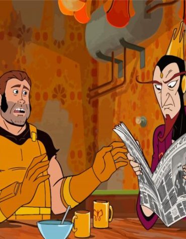 Heroes of Venture Bros Paint By Numbers