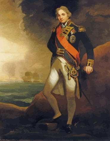 Horatio Nelson Navy Hero Paint By Numbers
