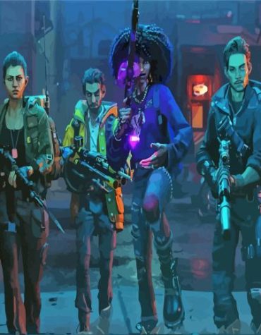 Redfall Game Adventure Paint By Numbers