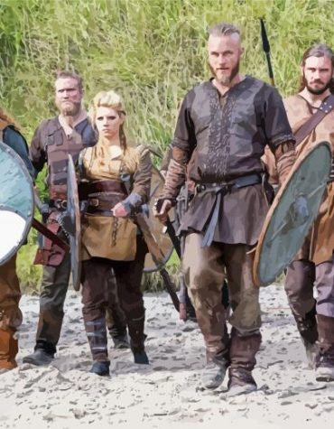 Viking Movie Battles Paint By Numbers