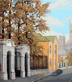 Munich Villa Streets Paint By Numbers