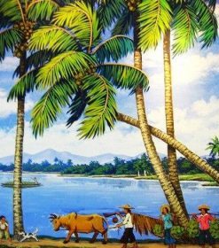 Serene Village Landscapes Paint By Numbers