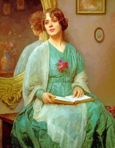 Vintage Woman Paint By Numbers