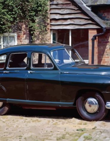 Vintage Vanguard Classic Car Paint By Numbers