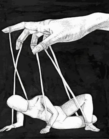 Black and White Dominance Paint By Numbers