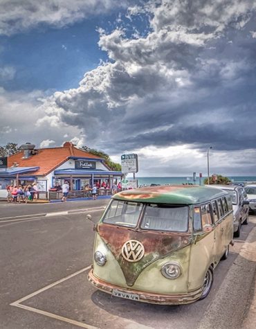 Vintage Volkswagen Bus Paint By Numbers