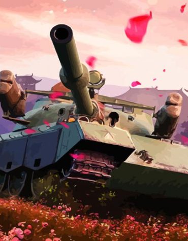 World Of Tanks Gaming Adventure Paint By Numbers