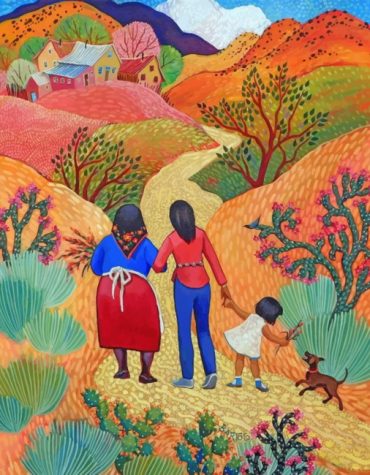 Grandma's Fields Paint By Numbers