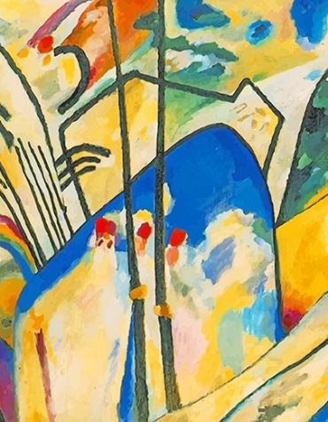 Abstract Kandinsky Artist Paint By Numbers