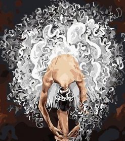 Water Wave Ballerina Dance Paint By Numbers