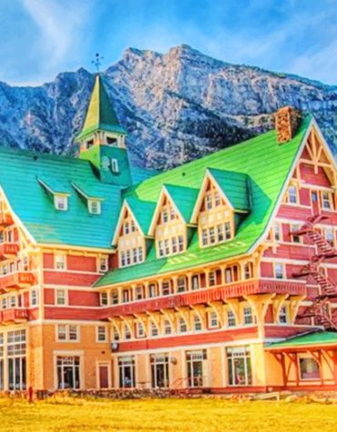 Waterton Lake National Parks Paint By Numbers