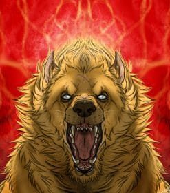 Werewolf Wolf Fantasy Paint By Numbers