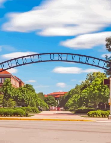 Exploring Purdue University Indiana Paint By Numbers