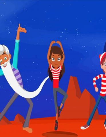 Wheres Waldo Cartoon Paint By Numbers