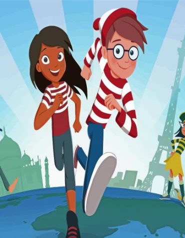 Wheres Waldo Animation Paint By Numbers