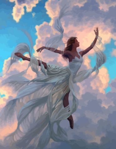 Heavenly Angel Woman Paint By Numbers