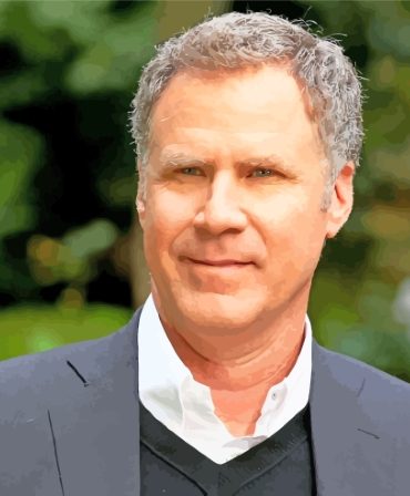 Will Ferrell Comedy Movies Paint By Numbers