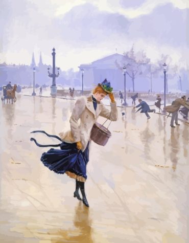 Chic Woman Jean Beraud Paint By Numbers