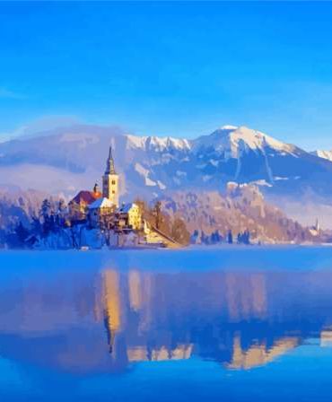 London Winter Landscapes Paint By Numbers