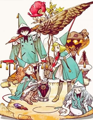 Magic Characters Paint By Numbers