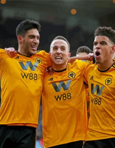 Wolverhampton Wolves Sports Paint By Numbers