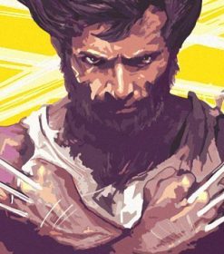 Logan Superhero Paint By Numbers