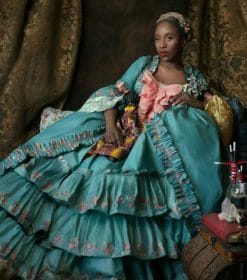 Blue Dress Woman Paint By Numbers