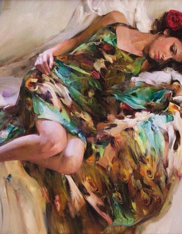 Gypsy Dress Women Paint By Numbers