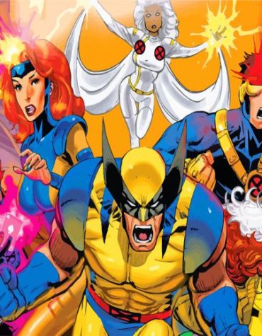 X Men Wolverine Paint By Numbers