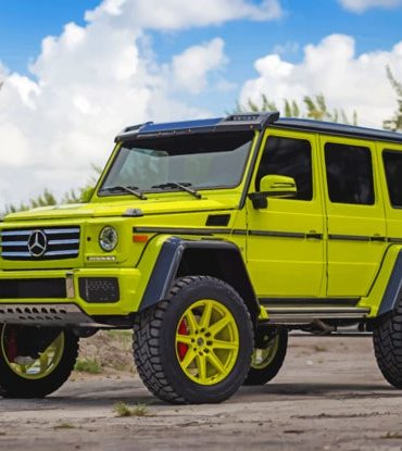 Green Mercedes G Class Vehicle Paint By Numbers