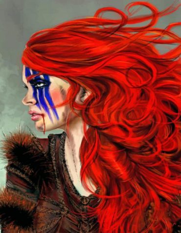 Ygritte Game of Thrones Paint By Numbers