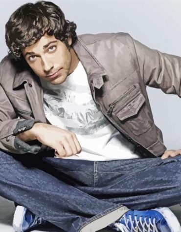 Young Zachary Levi Movie Paint By Numbers