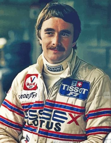 Young Nigel Mansell Racing Paint By Numbers